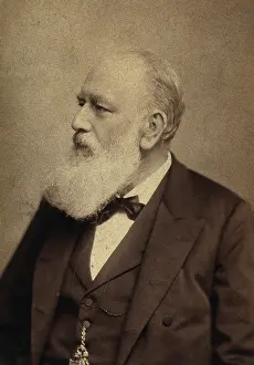 Josef Prints: Christian Albert Theodor Billroth. Creator: Josef Lowy