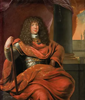 Holstein Gottorp Prints: Christian Albrecht, 1641-1694, c17th century. Creator: David Klocker Ehrenstrahl