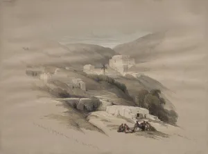 Christian Church of St. George at Ludd, ancient Lydda, 1839. Creator: David Roberts (British