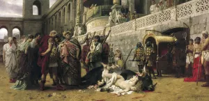 Corpse Prints: A Christian Dirce, 1897. Artist: Henryk Siemiradzki