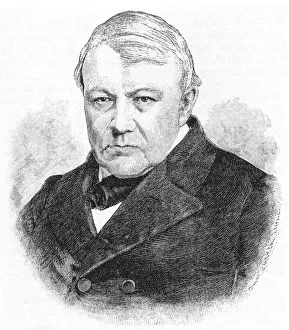 Guncotton Prints: Christian Friedrich Schonbein, German chemist, c1898