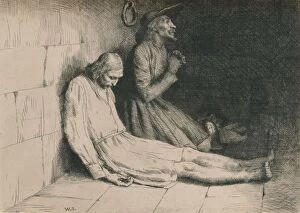 Dungeon Gallery: Christian and Hopeful in the Dungeon, c1916. Artist: William Strang