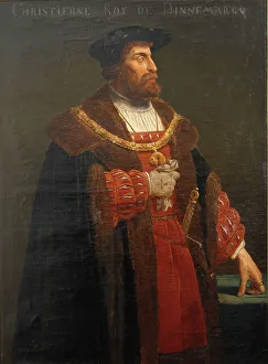 King Christian Ii Prints: Christian II, 1861. Creator: Poul Hagelstein