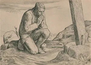 Repentance Prints: Christian Loses His Burden, c1916. Artist: William Strang