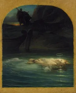 Floating Prints: Christian Martyr Drowned in the Tiber During the Reign of Diocletian