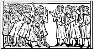 Christian prisoners taken during a crusade, 13th century