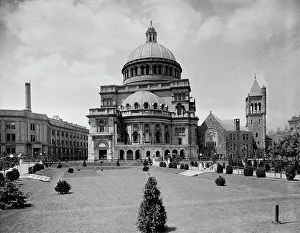 Boston Prints: Christian Science Church, Boston, Mass. c.between 1900 and 1920. Creator: Unknown