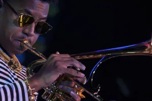 Christian Scott, 2016. Artist: Alan John Ainsworth