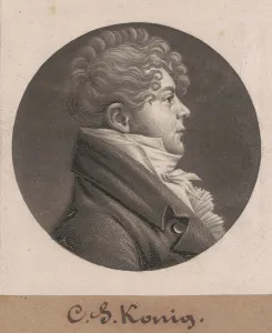 Christian Simon Konig, 1804. Creator: Charles Balthazar Julien Fé