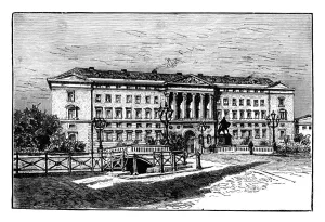 Kobenhavn Prints: Christiansborg Castle, Copenhagen, Denmark