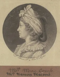 Christina Livingston Macomb, 1797. Creator: Charles Balthazar Julien Fé