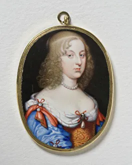 Christina Alexandra Prints: Christina, Queen of Sweden, 17th century. Creator: Pierre Signac