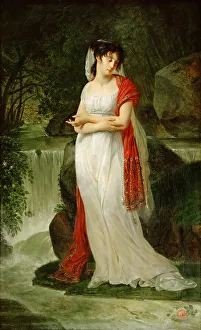 Gros Prints: Christine Boyer (1776-1800), c. 1800. Creator: Gros, Antoine Jean, Baron (1771-1835)