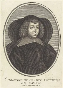 Christine of France. Creator: Balthasar Moncornet