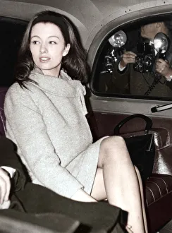 Travelling Prints: Christine Keeler arriving at the Old Bailey, London, 1963