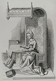 Document Prints: Christine de Pizan, (1365-1430)