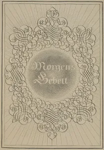 Calligraphic Prints: Christlicher Seelen-Schatz Ausserlesener Gebetter