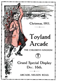 Arcade Prints: Christmas, 1911. Toyland Arcade, 1911, (1917). Artist: Soldan & Co