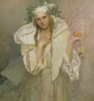 A Mucha Museum Gallery: Christmas in America, 1919