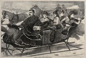 Christmas Belles, 1869. Creator: Winslow Homer (American, 1836-1910)