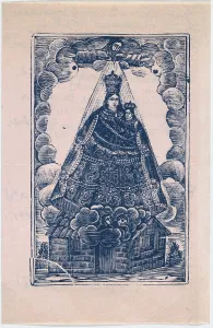 Christmas card from Jean Charlot. Creator: Anon