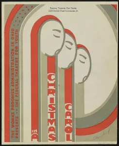 A Christmas Carol, Cleveland, 1937. Creator: Unknown