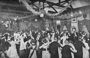 Festivities Prints: A Christmas dance at the German Gymnasium, London, c1902 (1903)
