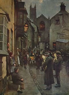 Images Dated 21st May 2018: Christmas Eve, c1915. Artist: Stanhope A Forbes