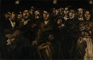 Dread Prints: Christmas Eve, c1915. Creator: Gutierrez-Solana, Jose (1886-1945)