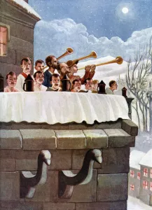 A Christmas hymn, Germany