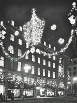 Display Prints: Christmas illuminations on Regent Street