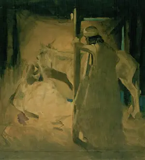 Nativity Prints: Christmas Morning, 1900-1904. Creator: Arthur Melville
