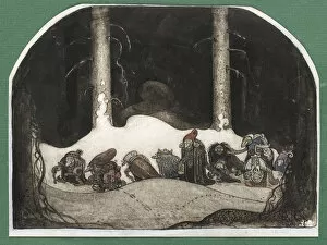 Among Gnomes And Trolls Gallery: On Christmas Night, 1913