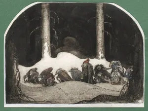 Among Gnomes And Trolls Gallery: On Christmas Night, 1913