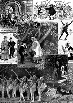 Christmas Prints: The Christmas Pantomimes: 'The Babes in the Wood