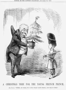 A Christmas Tree for the young French Prince, 1859