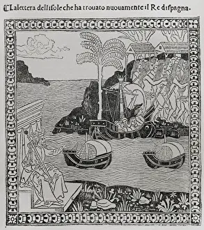 Ocean Prints: Christopher Columbus, (1451-1506)