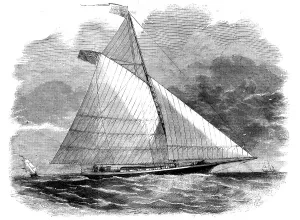 Sails Prints: The Christopher Columbus Cutter