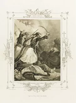 Christos Anagnostaras (From the Album of Greek Heroism), ca 1835. Artist: Hess, Peter von (1792?1871)