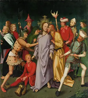 Identification Prints: Christ's Arrest, 1501. Creators: Hans Holbein the Elder, Jesus Christ