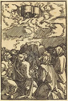 Ascension Prints: Christ's Ascension, c. 1513. Creator: Albrecht Altdorfer