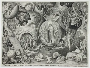 Salvation Prints: Christ's Descent into Limbo, c1561. Creator: Pieter van der Heyden