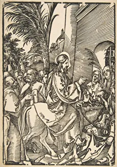 Christs Entry into Jerusalem, from The Small Passion (copy). n. d. Creator: Unknown