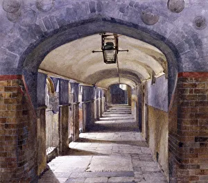 Christs Hospital, London, 1881. Artist: John Crowther