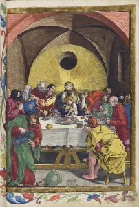 Cenacle Prints: Christ's Last Supper with his disciples