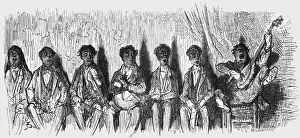 The Christy Minstrels, 1872. Creator: Gustave Doré