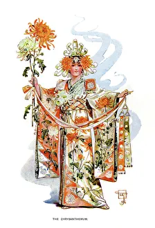 C Wilhelm Prints: The Chrysanthemum, 1899