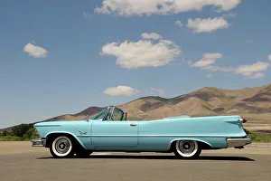 Tycoon Prints: Chrysler Imperial 1957 ex Howard Hughes. Artist: Simon Clay