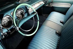 Tycoon Prints: Chrysler Imperial 1957 ex Howard Hughes. Artist: Simon Clay