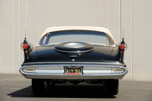 Chrysler Imperial Convertible 1959 Prints: Chrysler Imperial convertible 1959. Artist: Simon Clay